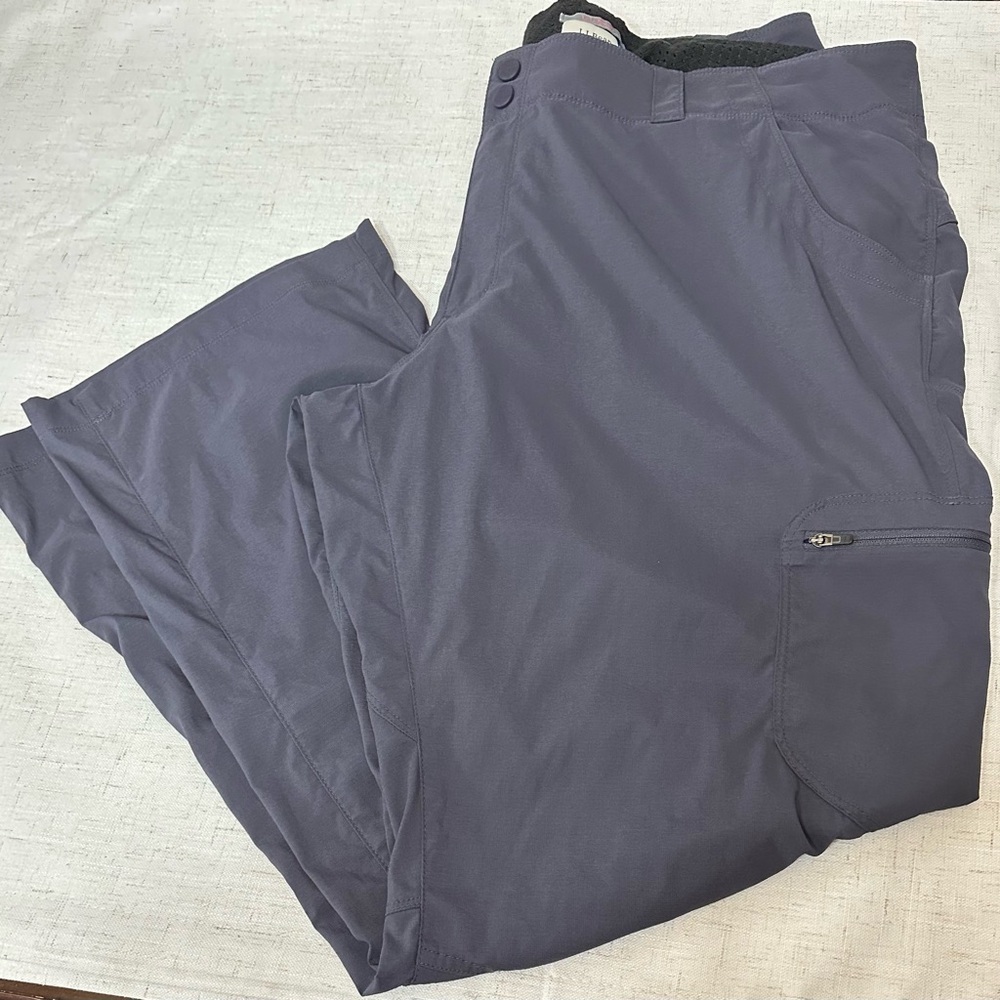 L.L. Bean Gray Track Pants - Picture 8 of 13